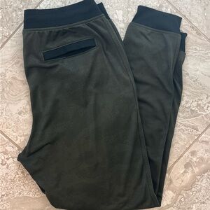 Under Armour ColdGear Men's Dark Green Jogger Pants, size L